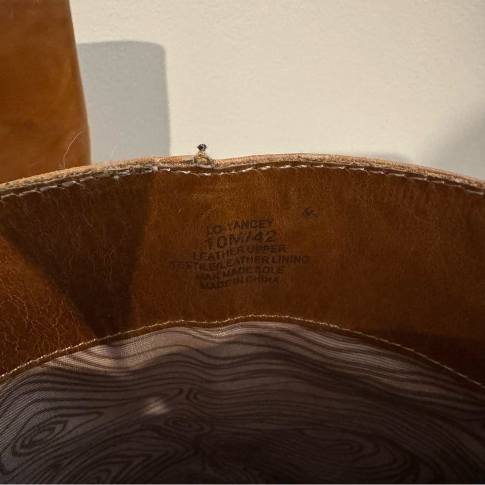 Louise et Cie Brown Leather Heeled Boots - Picture 6 of 7